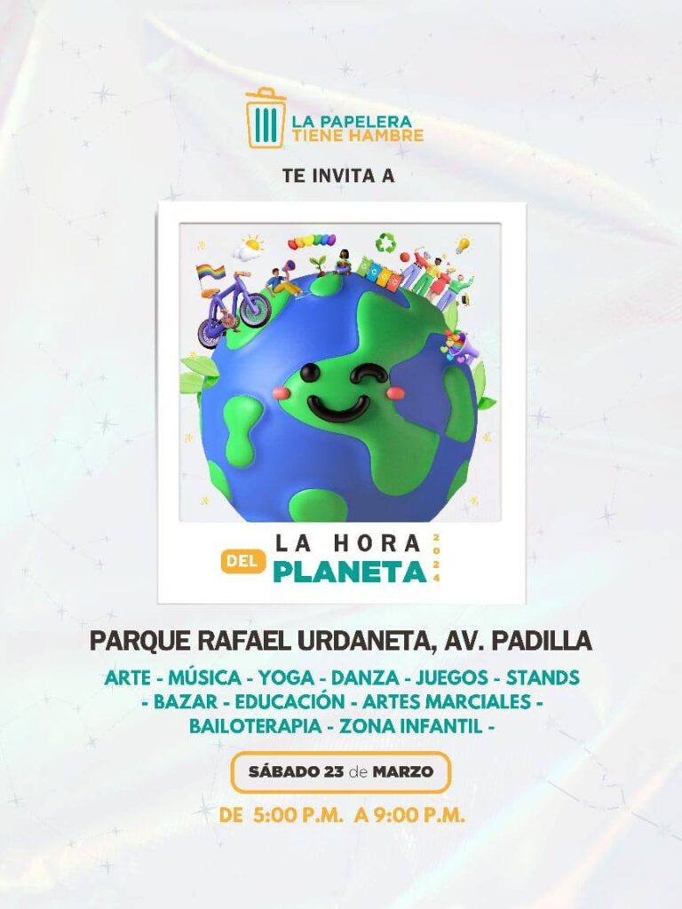 Este sábado 23 de marzo Maracaibo se une a La Hora del Planeta