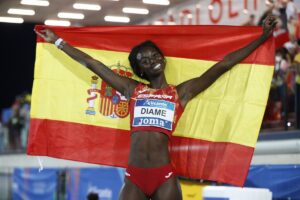 Fátima Diame da la segunda medalla a España sin la guinda de Mariano García
