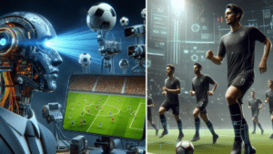 (Fotos) Así de extraño sería el fútbol en 50 años, según la Inteligencia Artificial