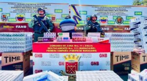 GNB arresta a sujeto con contrabando de cigarrillos en el casco central de Maracaibo
