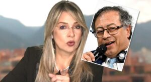 Gustavo Petro ataca a Vicky Dávila por hundimiento de la reforma a la salud