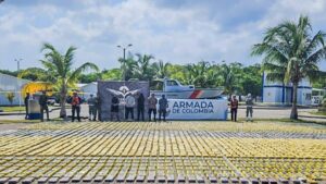 Incautado el cargamento de cocaína más grande del año en el Caribe colomb