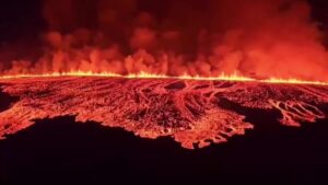 Islandia experimenta una cuarta erupción volcánica
