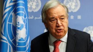 El secretario general de la ONU, Antonio Guterres, en una imagen de archivo.