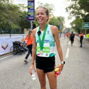 La venezolana Joselyn Brea logró récord nacional en los 21K del Maratón CAF Caracas 2024