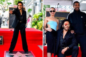 Lenny Kravitz recibe su estrella en el Paseo de la Fama de Hollywood (+Videos)