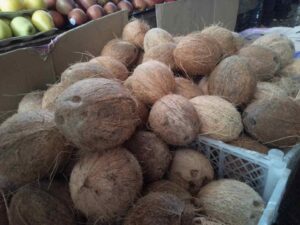 Los cocos a Bs.FS.60 los encuentra en Maiquetía