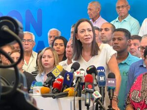 Machado: La lucha continúa y mi candidata es Corina Yoris