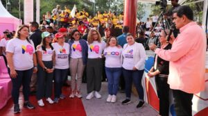 Maduro juramenta al Estado Mayor de la misión "Venezuela Mujer"