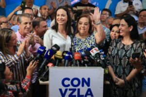 María Corina Machado nombra a Corina Yoris como candidata sustituta a las elecciones presidenciales (+Videos)