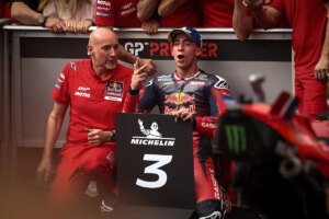 MotoGP: Jorge Martn se pone lder de Moto GP en Portugal mientras Pedro Acosta consigui un histrico podio