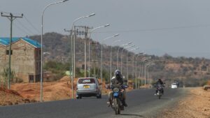 Tráfico en Kenia, en una imagen de archivo.