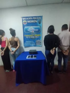 Policarabobo detuvo banda dedicada a difundir material pornográfico en Morón