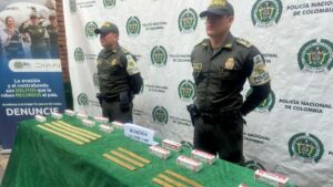 Policía halló 1.500 municiones escondidas en un carro que llegó desde Bogotá