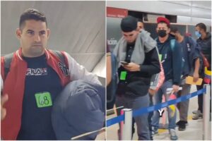 Regresaron 80 migrantes venezolanos desde México con el plan Vuelta a la Patria (+Video)