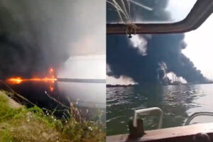 Reportan incendio en los pozos de residuos petroleros de Pdvsa en Zulia