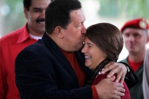 Rosinés, la hija menor de Chávez, reapareció en un acto en el Cuartel de la Montaña (+Video)