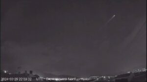 SPMN-CSIC detectó un posible misil balístico sobre Catalunya y Valencia el viernes por la noche