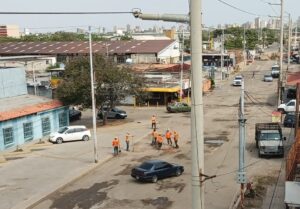 Santa Rosalía | Alertan que Ferrolasa pretende asfaltar la Av. 17 sin escarificarla