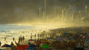 Sensación térmica en Río de Janeiro llegó a los 61°C