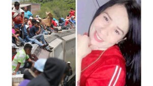 Venezolana embarazada iba a EEUU en el techo del tren “La Bestia” y se cayó