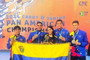 Venezuela logró 2 medallas en el Panamericano Cadete Juvenil