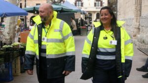 Vilafranca despliega un servicio de serenos para combatir el incivismo nocturno