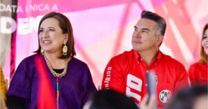 ¿Problemas en el Frente? Grabaron “pleito” entre personal de Alito Moreno y de la coalición