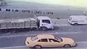 Accidente en Guarne, autopista Medellín Bogotá, peatón murió al ser atropellado, video