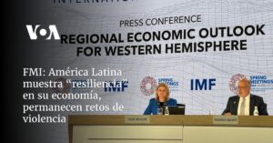 América Latina muestra “resiliencia” en su economía, la violencia sigue siendo un reto