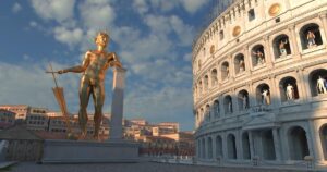 Así era la estatua más grande de la antigua Roma que dio nombre al Coliseo
