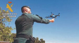 Así vigila la Guardia Civil la frontera de Melilla con drones inteligentes