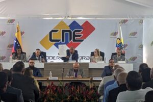 CNE y organizaciones políticas escogen posiciones en la boleta electoral
