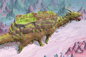 Construcción de aldeas sobre una criatura gigante en este juego de fantasía inspirado en las obras de Studio Ghibli. Juega a The Wandering Village en Xbox Game Pass