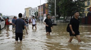 Cuatro muertos y 10 desaparecidos tras fuertes lluvias en China