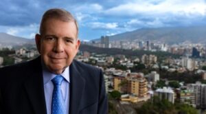 El candidato presidencial Edmundo González está en Caracas