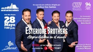 El debut de Esteriore Brothers en el Teresa Carreño: un puente musical entre Italia y Venezuela
