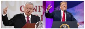 El expresidente Trump responde a López Obrador que "no le daría ni 10 centavos" para la migración