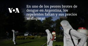 En uno de los peores brotes de dengue en Argentina, los repelentes faltan y sus precios se disparan
