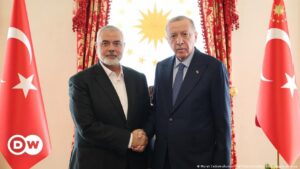 Erdogan pide a palestinos "unidad" tras reunirse con Haniyeh – DW – 20/04/2024