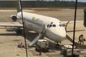 Evacúan de emergencia un vuelo de Laser en el Aeropuerto Internacional de Maiquetía