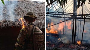 FANB destruyó tres estructuras usadas para la minería ilegal en Amazonas