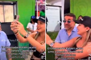 Hija de Diosdado Cabello apareció junto a Rafael Lacava usando un supuesto reloj que costaría 11.500 dólares (+Video)