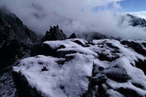 Increíble nevada sorprendió a los visitantes del Pico Espejo en la Sierra Nevada este #26Abr (+Video)