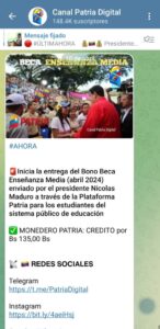 Inicia el pago del bono Beca Enseñanza Media por Patria (+Monto)