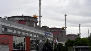 Imagen de archivo de la central nuclear de Zaporiyia.