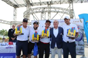 Luis Rojas y su equipo se impusieron en el Pro Am, del XXXlV Abierto de Venezuela de golf Copa Mercantil - Venprensa