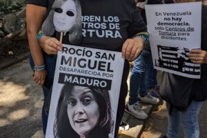 MP presentó acusó a Rocío San Miguel sin defensa privada