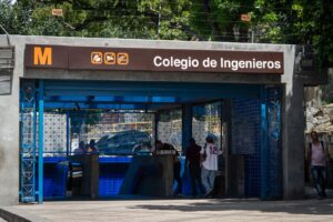 Metro de Caracas habilitó una vía única temporal por cierre de la estación Colegio de Ingenieros