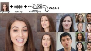 Microsoft acaba de presentar VASA-1, su Inteligencia Artificial que hace que una imagen hable, cante y se mueva